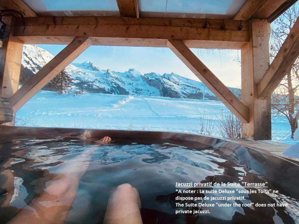 Chalet Inarpa - Appartements Et Suites 拉克吕萨 外观 照片
